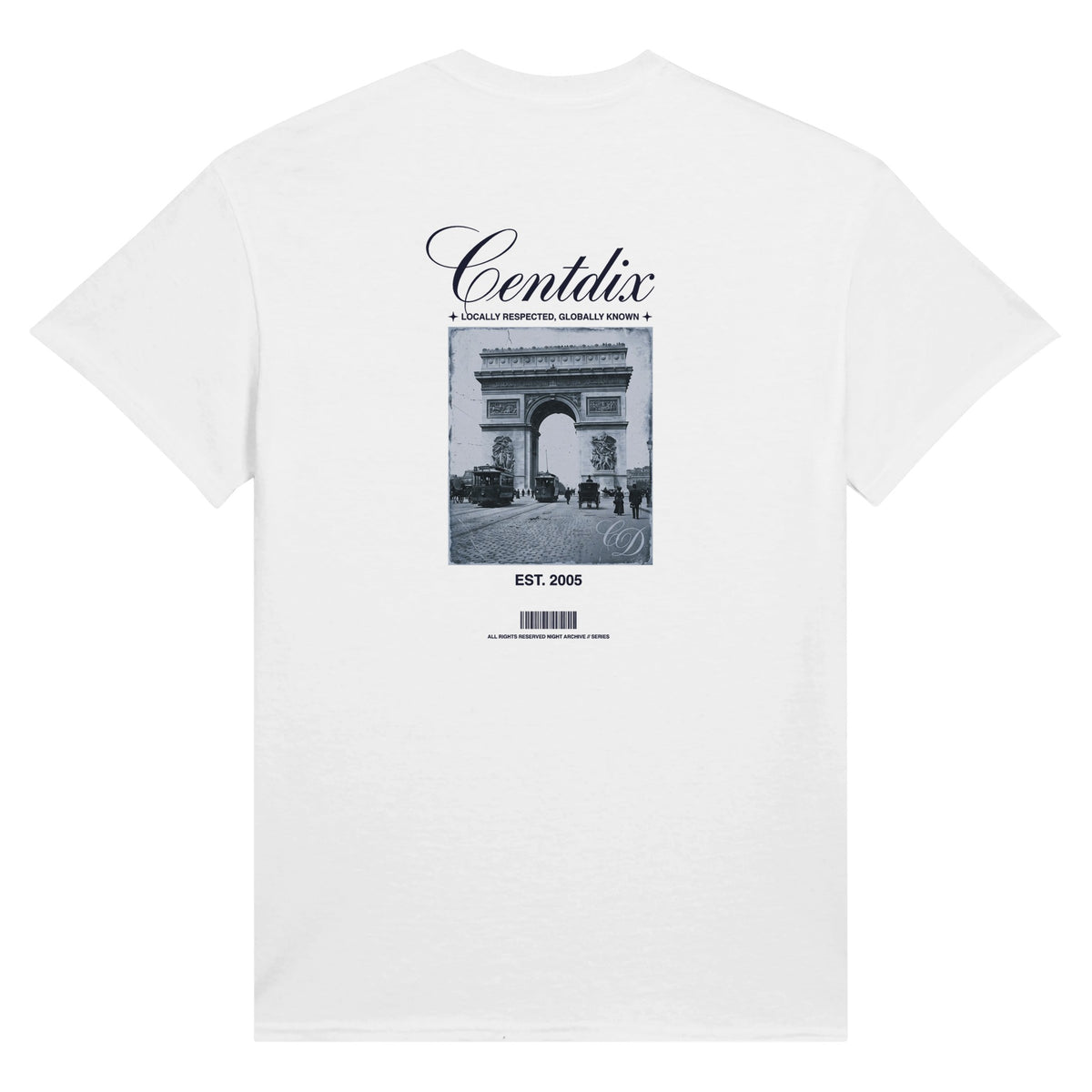 Camiseta White Espalda