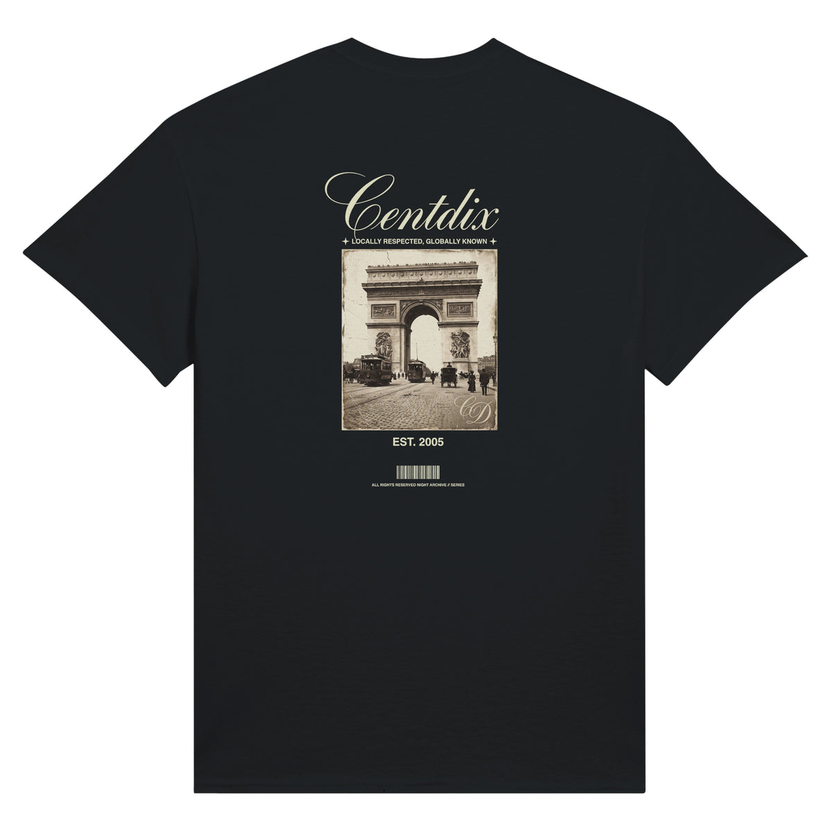 Camiseta Black Espalda